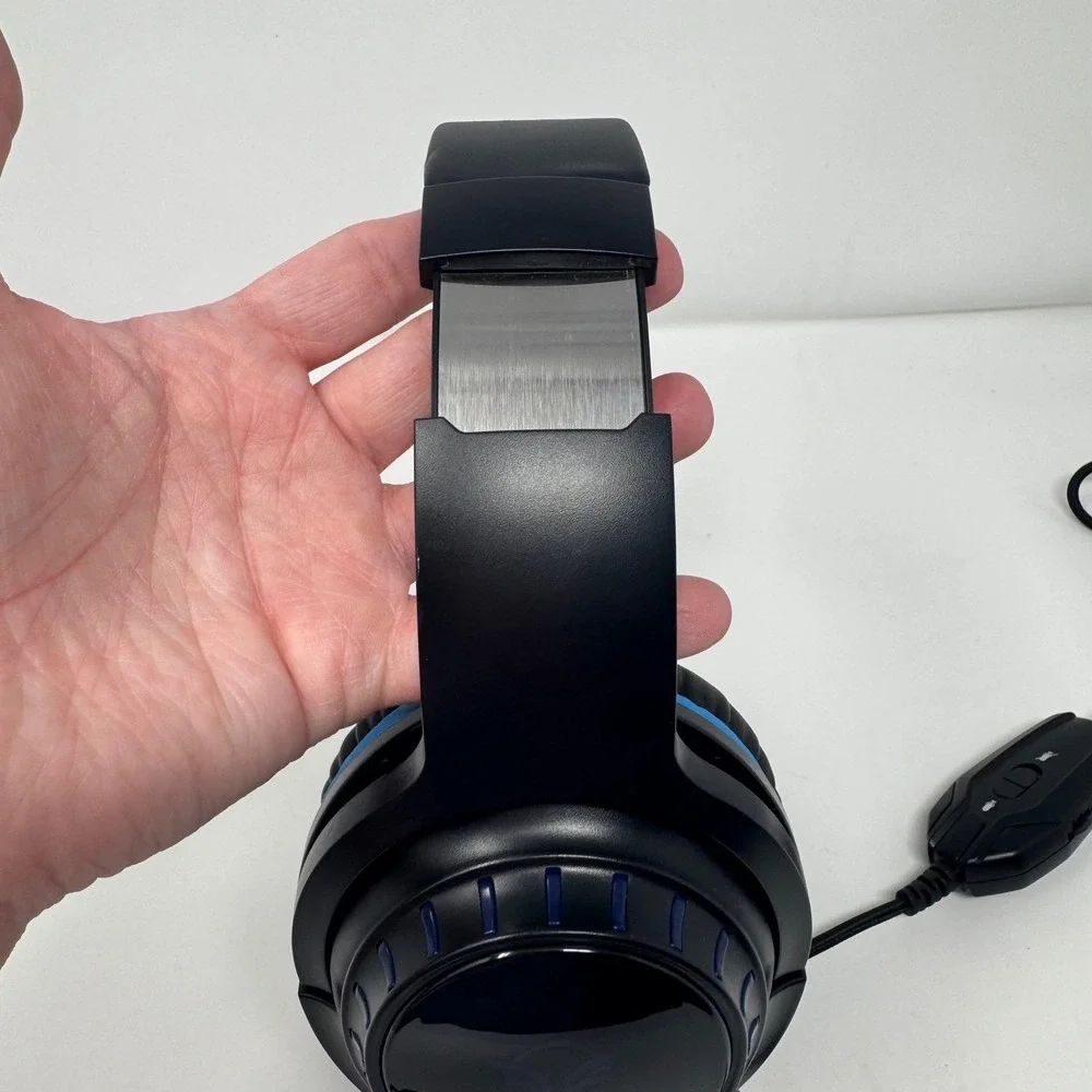 MASACEGON H-10 GAMING HEADSET BLACK & BLUE‎ Microphone